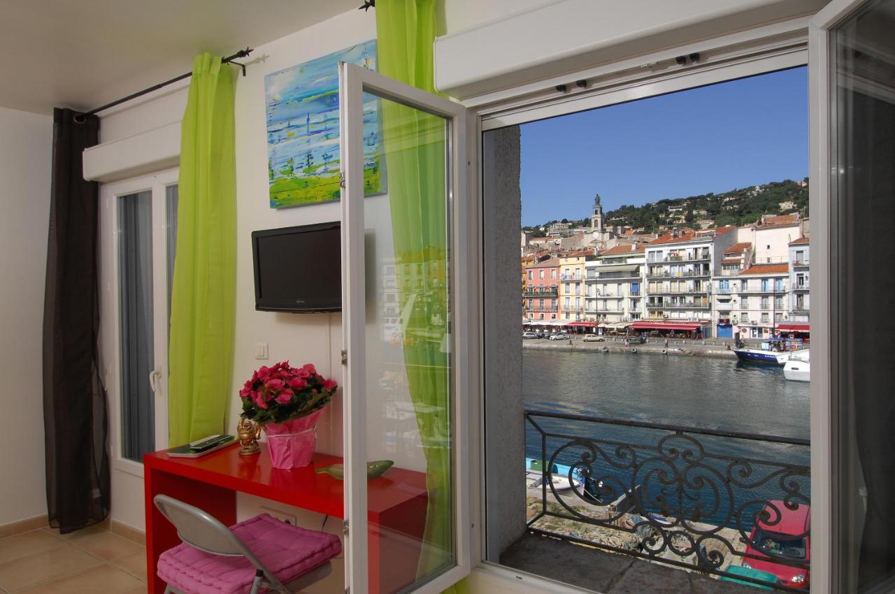 Studio 2Eme Etage Vue Sur Quai Et Mont Saint Clair Sète Exterior foto